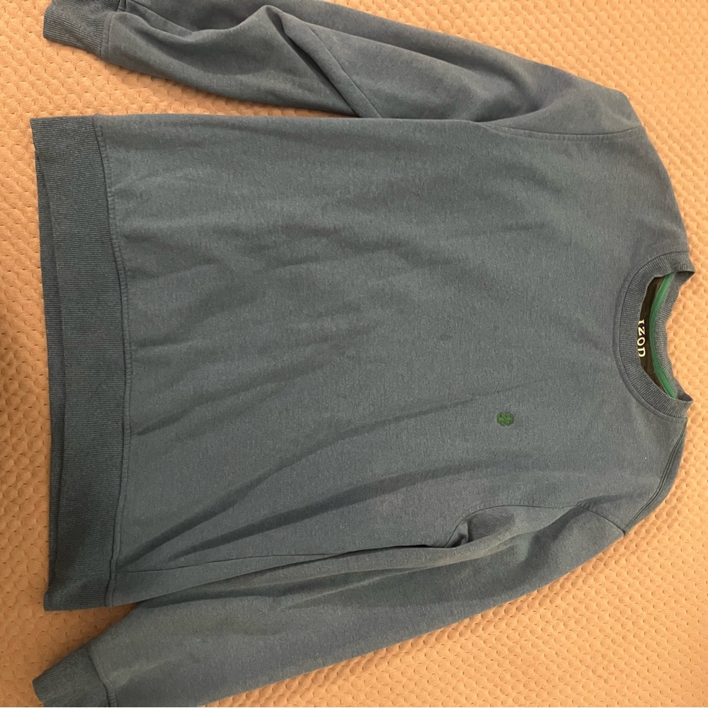 Izod Blue Crewneck Sweatshirt